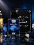 Blue Shell by Shehnsha Fragrance - Inspired by Blue De Chenil, 50ml EDP with roll-on and luxury box